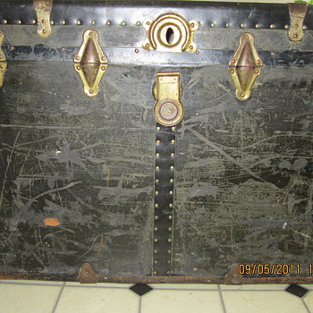 my 1900`s steamer trunk