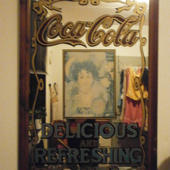 Old Coca-Cola Mirror