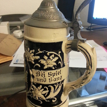 German Beer Stein - Breweriana