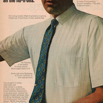 1967 - Arrow Shirts Advertisement