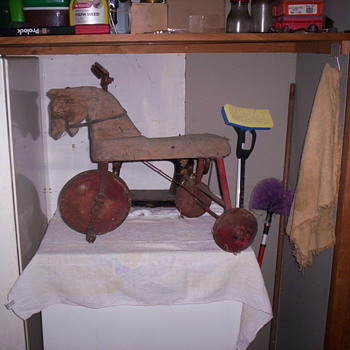  Old Wooden Trike   