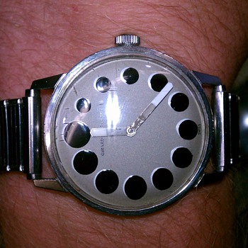 rare? Girard Peregaux wrist watch. late 1960's