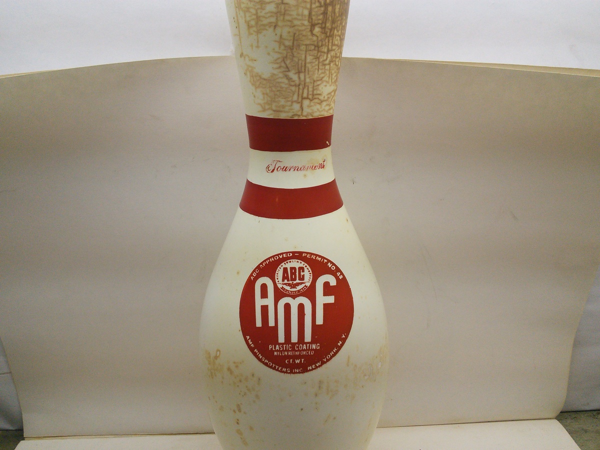 very rare AMF Bowling pin Collectors Weekly