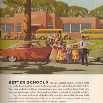 1951 - Budd Transportation Advertisement
