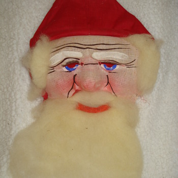 SANTA CLAUS MASK "Merry Christmas! CW Friends" - Christmas