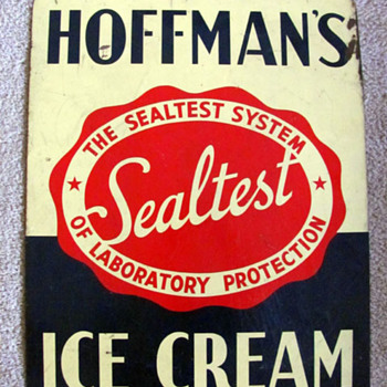 Hoffman's Ice Cream Sign