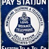 Eastern Tel. & Tel. Co. Porcelain Sign