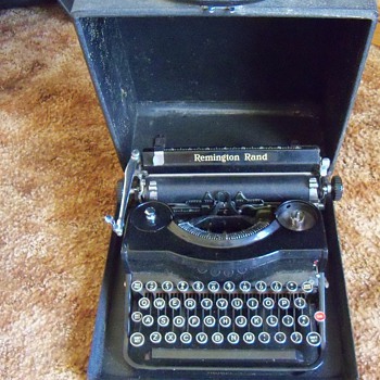 Remington Rand Model 1 Typewriter