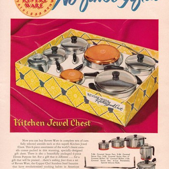 1953/54 Revere Ware Advertisements