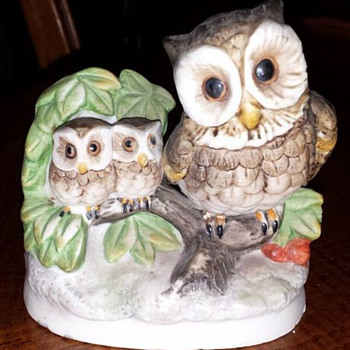 Ceramic Owl Figurine - Animals