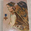 WW1 illustrator style oil on canvas of Occupation Soldier c. 1919