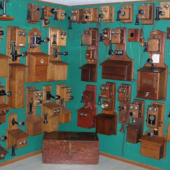 In My Spare Time I Collect Antique Telephones