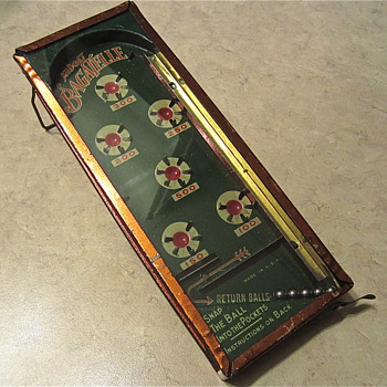 This is an update on my restoration of the Midget Bagatelle game