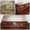 Rare Malles Moynat vintage travel trunk Paris 1909