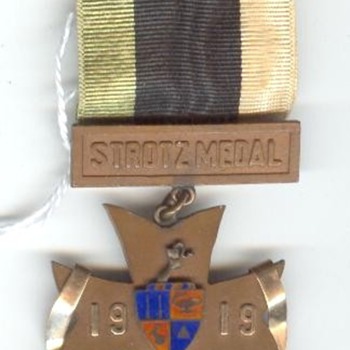 Strotz Medal, St. John's Military Medal - Military and Wartime