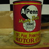 A-Penn 30 Motor oil 1 Case of metal cans in new condition