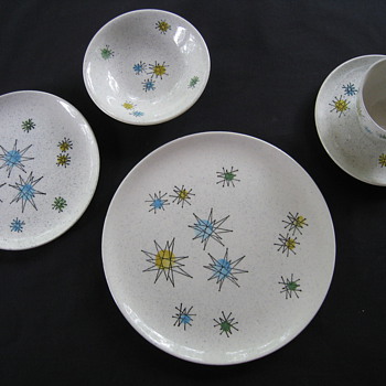 Vintage Franciscan Starburst Dinnerware