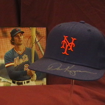 Dave Kingman 1982 Game Used Autographed NY Mets Cap