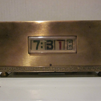 Pennwood Tymeter/Numechron Model 800, Dec. 1956 - Art Deco