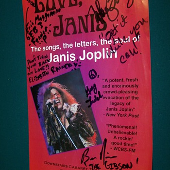 Love Janis Joplin tribute poster