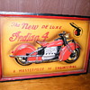 Indian 4 motorcycle sign