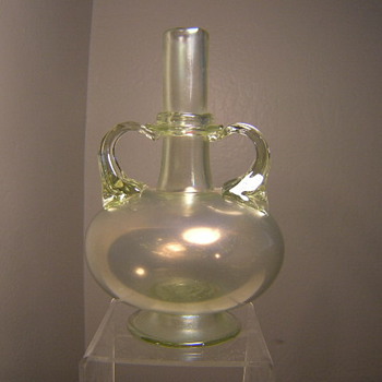 Old Italian glass vase. - Art Glass