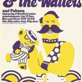 Bizarre Bob Marley and the Wailers concert poster - Music