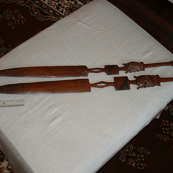 Tribal Decorations - Wood Carving