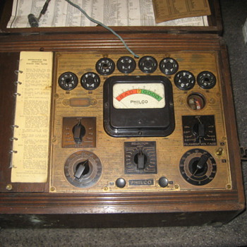 Philco Tube Tester Model 066? - Radios