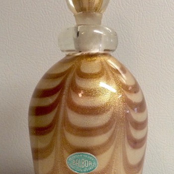 Barovier & Toso Murano Perfume Bottle Decanter - Art Glass