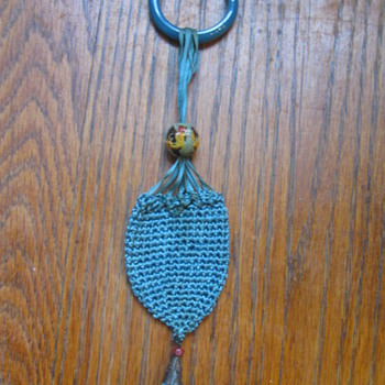 Antique coin purse with Gemstone - Bags