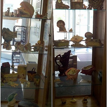 Victorian Shell Crafts & Mermaids and Bathing Beauty Figurines Collection - Victorian Era