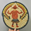 1970's Hopi Woven Plaque - Kachina Motif