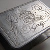 Trench Art Matchbox Holder~'WELT KREIG'~WW1 Handworked Aluminum