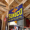  Sunoco Double Sided Porcelain Flange Sign...Three Colors