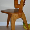 Handmade Modern Chair circa 1950 Plywood Prototype?