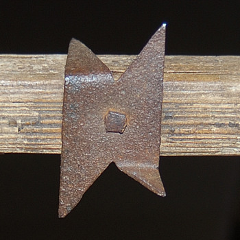 Barbed Wood Rail - Tools and Hardware