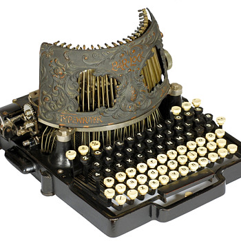 Bar-Lock typewriter - 1892 - Office