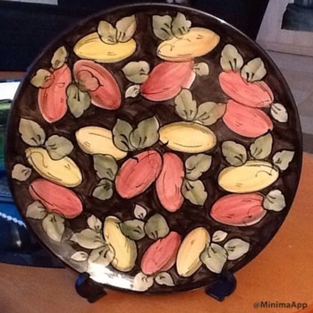 Ceramic plate - Art Pottery