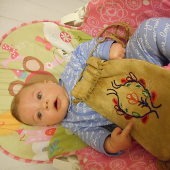 Leather Purse...My daughter starting to collect early... - Bags