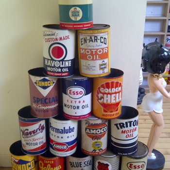 5 Quart Oil Can Collection - Petroliana