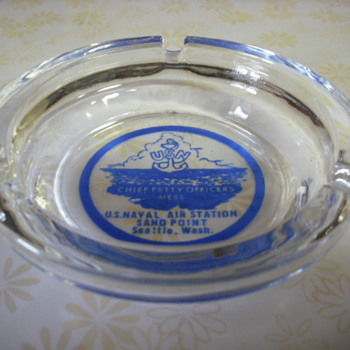 Ashtray from CPO's mess - Military and Wartime