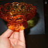 Amber dessert dish?