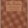 1936 - Mary Dunbar's Favorite Recipes - Jewel Tea Co.