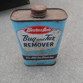 Western Auto 'Bug and Tar Remover' - Petroliana
