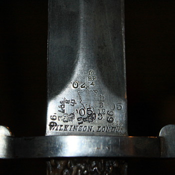 Wilkinson London 12 inch long knife with 7.5 inch Blade