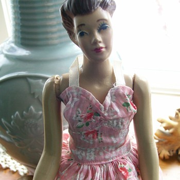 Mannequin doll by Fashiondol 1940's 12 1/2" Tall 