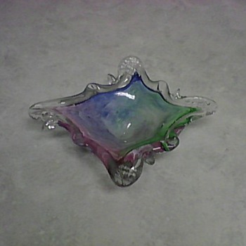 MURANO GLASS TRAY - Art Glass