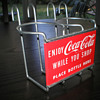 1950s Grocery Cart 2-Bottle holder