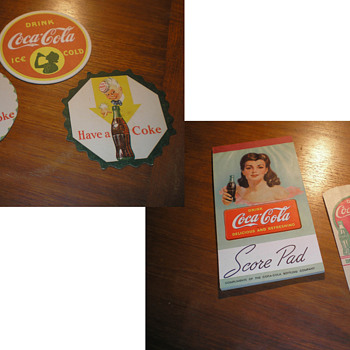 Coca-Cola Misc. Paper Items